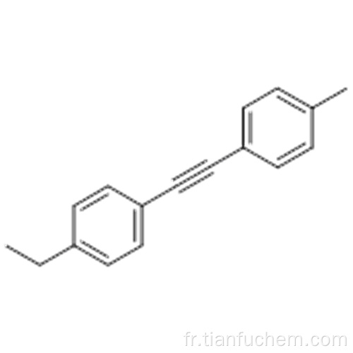 Benzène, 1-éthyl-4- [2- (4-méthylphényl) éthynyl] - CAS 22692-80-4